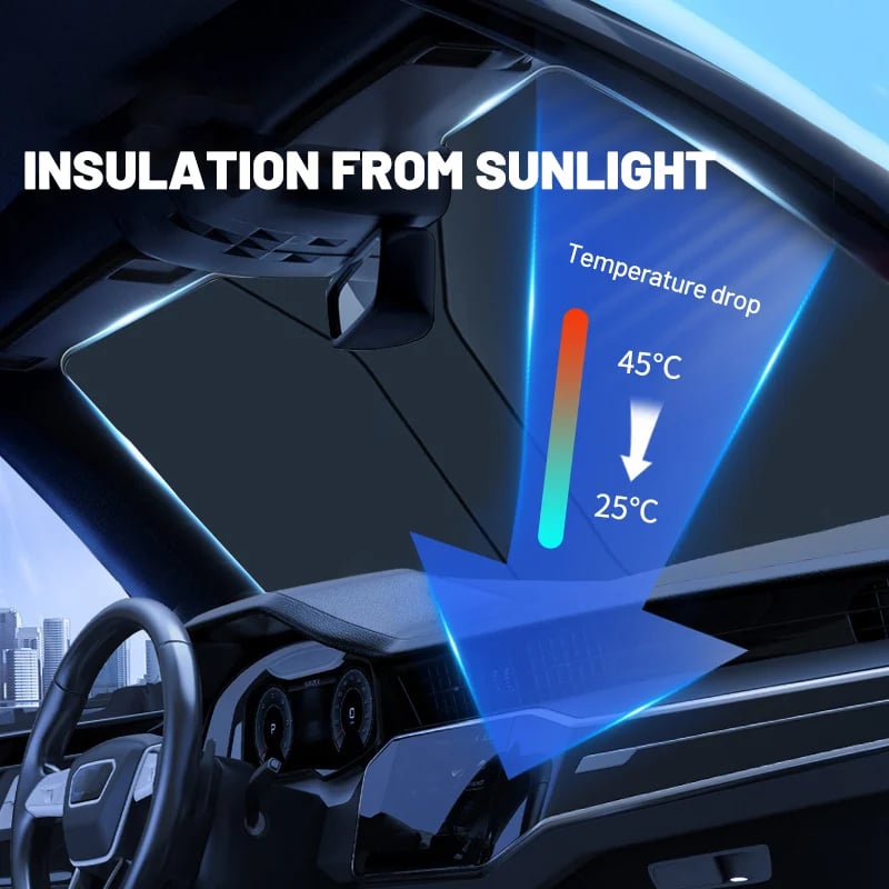 BowLift | Windshield Sunshade Foldable Sun Shield
