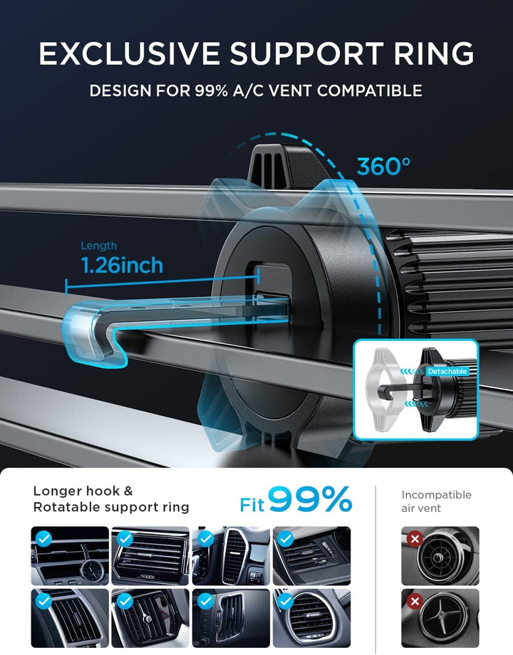 BowLift | NEW Air Vent Car Phone Mount Holder