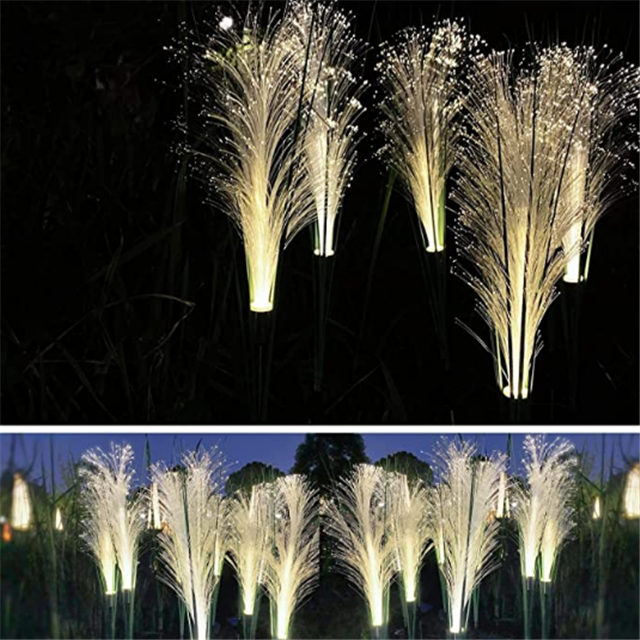 Solar Wicker Garden Lamp - Colorful LED Garden Lighting with IP65 Waterproof Protection | Bowlift