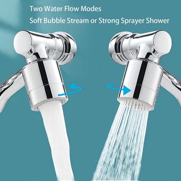 Rotatable Faucet Attachment 1440° | Bowlift
