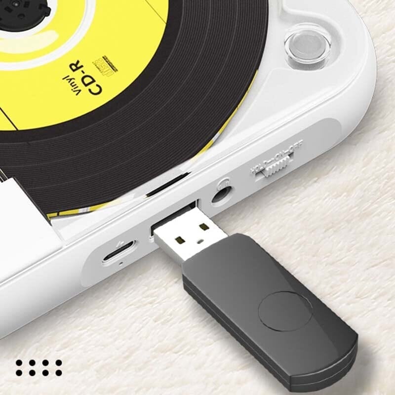 BowLift | Portable Bluetooth-compatible CD Player