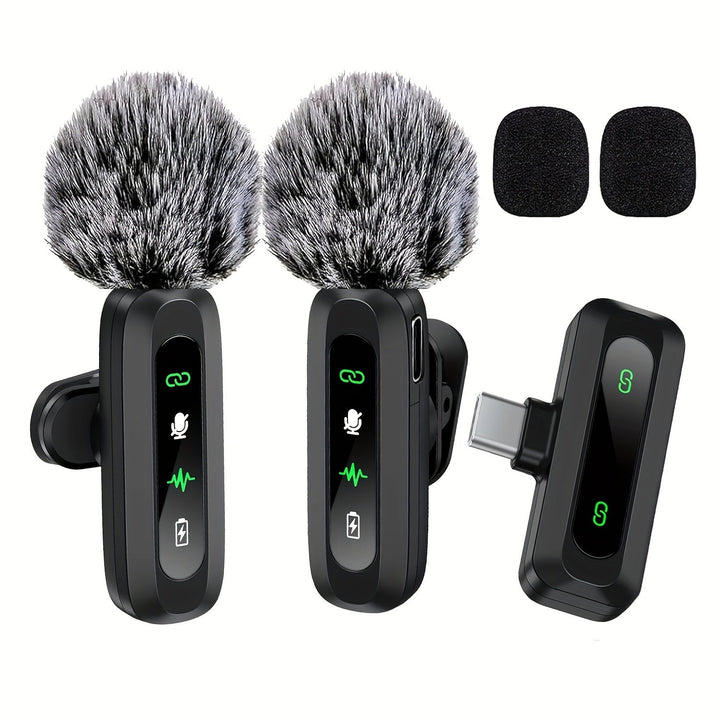 BowLift | SoundSnap Wireless Clip Microphone – USB-C Microphone for Smartphone and Tablet