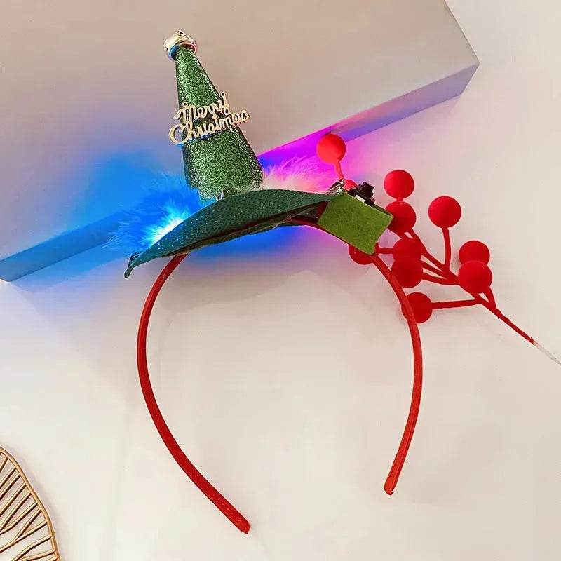 BowLift | Christmas With Light Headband Snowflake Women's