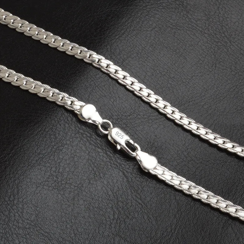SilverGlow Necklace – Luxe 925 Silver Necklace for Women Bowlift