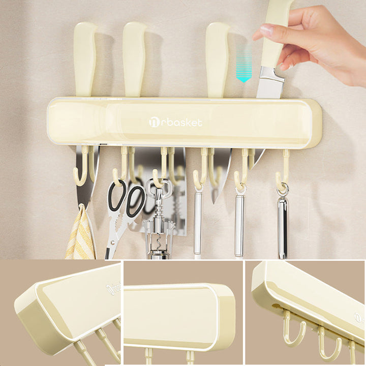BowLift | Multifunctional Wall Mounted Knife Storage Shelf