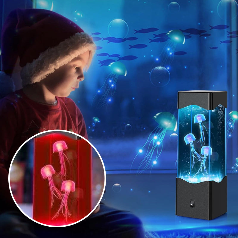 BowLift | Multicolor Jellyfish Lava Lamp