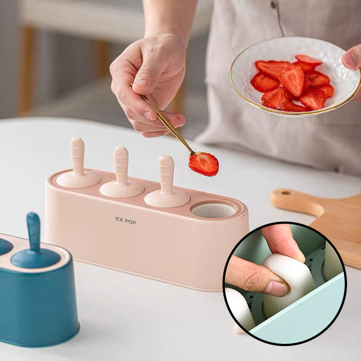 BowLift | Silicone Ice on a Stick Ice Cream Mold Set