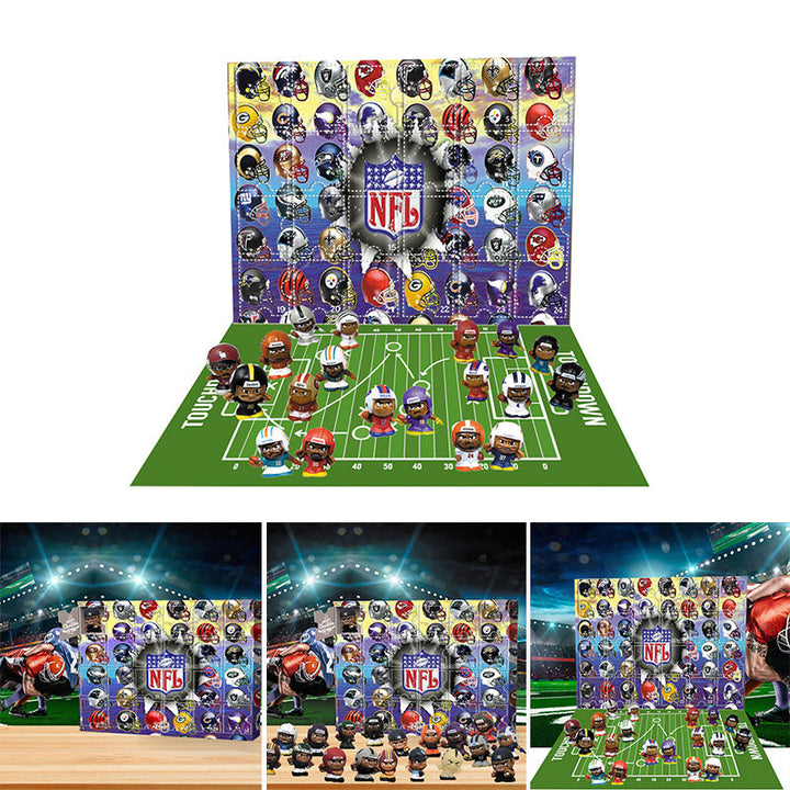 BowLift | TouchdownBox – NFL Adventskalender 2025 met 24 Verrassingen