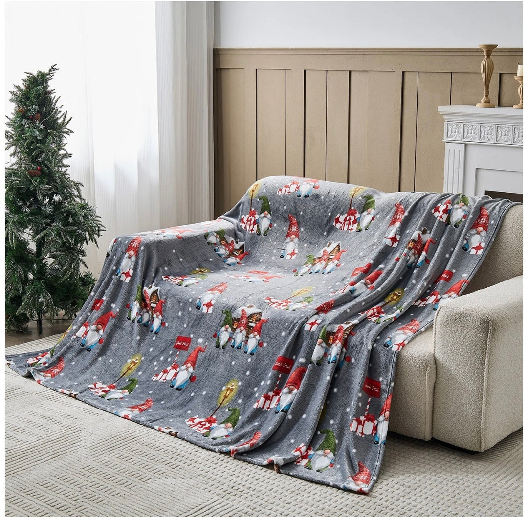 BowLift | Christmas Fleece Throw