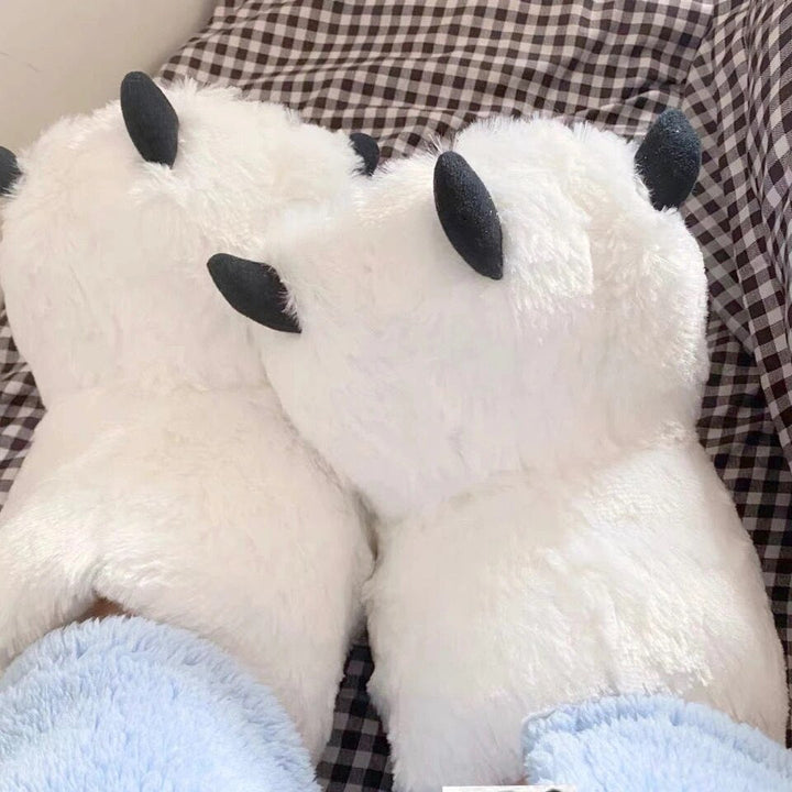 BowLift | Bear Claw Winter Furry Slippers