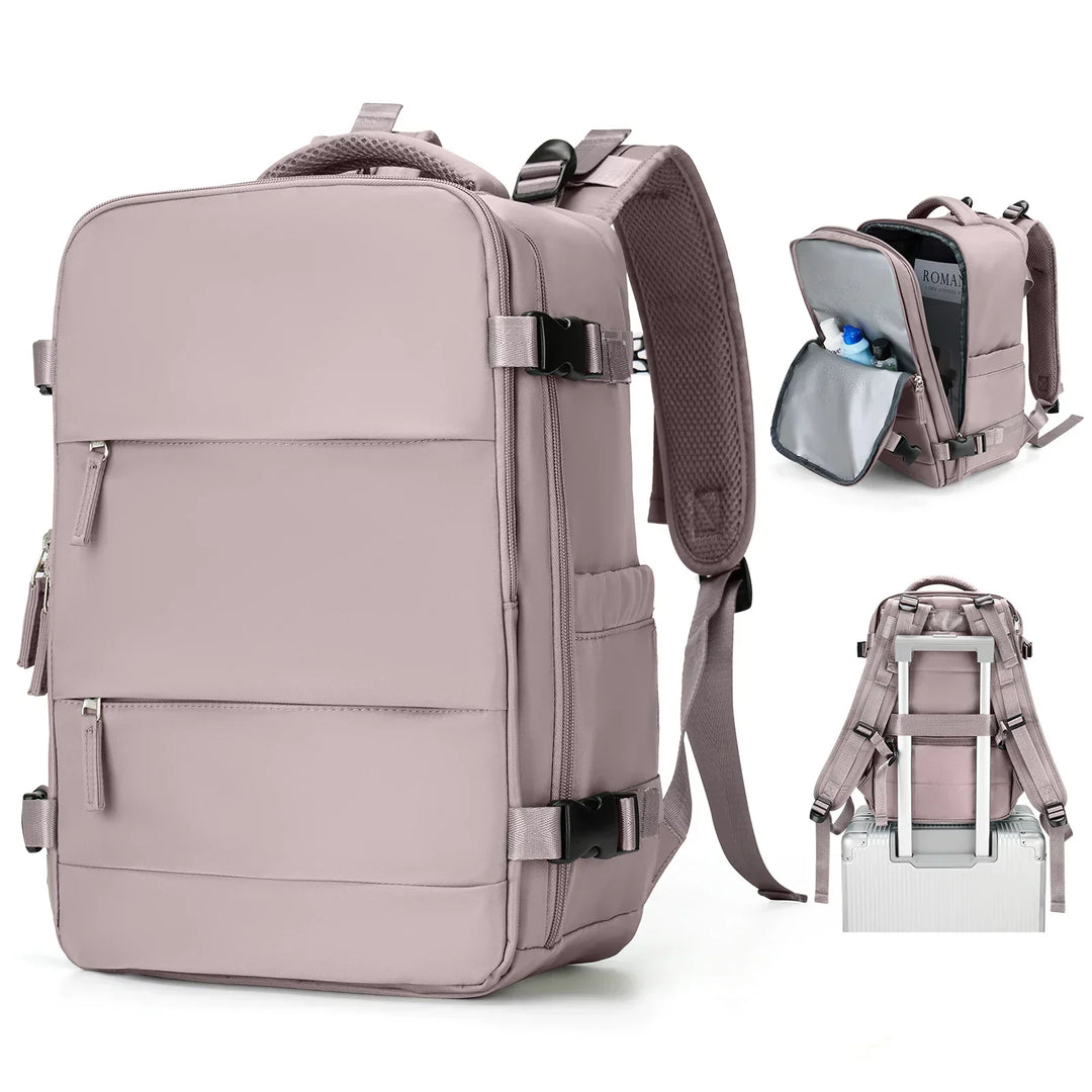 BowLift | Trekvora Travel Backpack | Waterproof & Versatile | Laptop Compartment 15.6" | Wet-Dry Separation