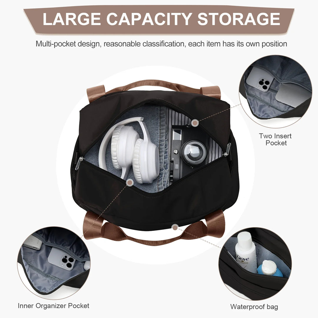 BowLift | Travel bag "Skyvora" | Maximum size for hand luggage | Light & versatile | 40x20x25 cm & 45x36x20 cm