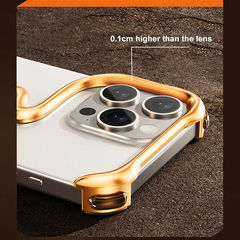 BowLift | Frameless Metal Track Bumper iPhone Case