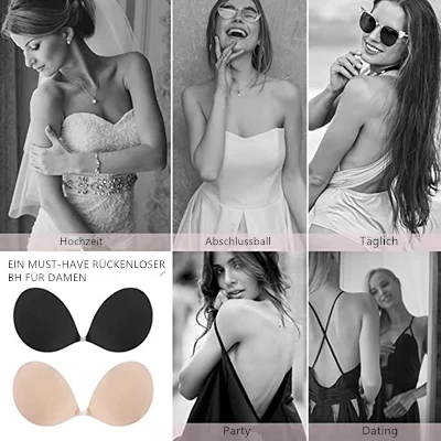 BowLift | Self-adhesive, invisible gathering of bras