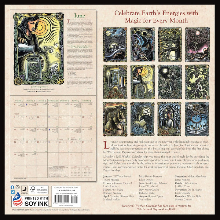 BowLift | Magical Seasons Wall Calendar