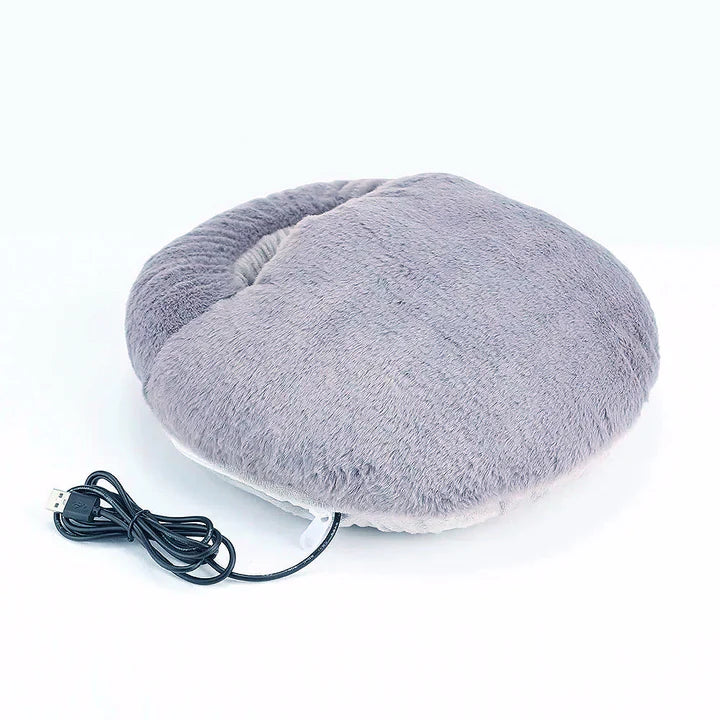 BowLift | WarmNest XL Electric Foot Warmer – Plush Comfort & Adjustable Heat