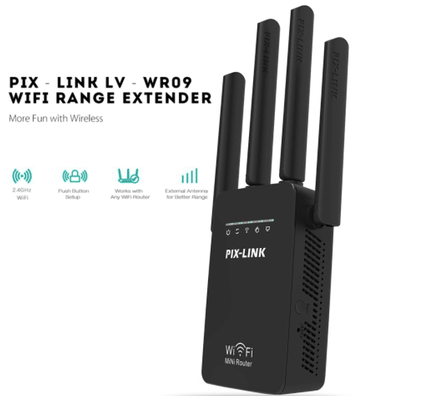 Wi-Fi Range Extender (Repeater / Extender) 300Mbps - 2.4 GHz | Bowlift
