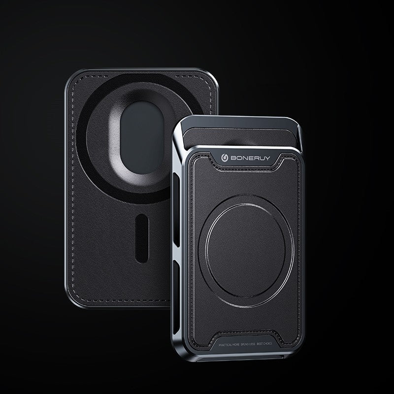 BowLift | Magnetic Leather Slim Card Holder
