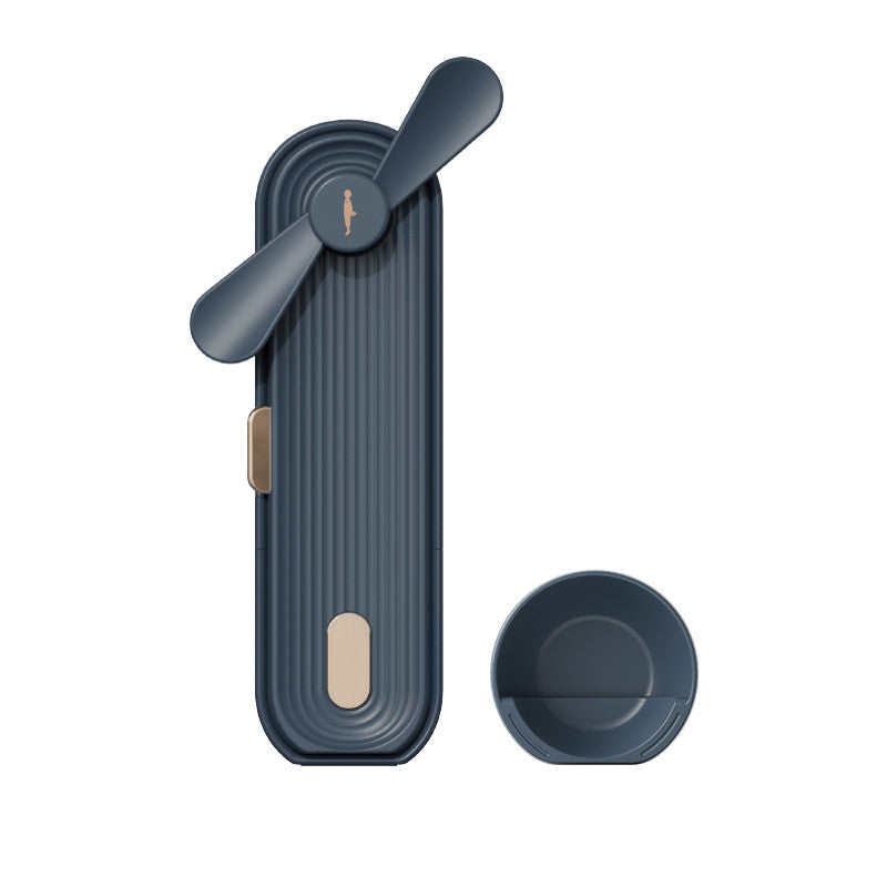 BowLift | Portable Rechargeable Handheld Fan, with Two Wind Speeds & Power Bank