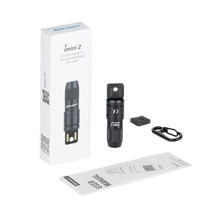 BowLift | Mini USB Rechargeable Keychain Flashlight