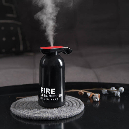 BowLift | Portable USB Humidifier, with Unique Fire Extinguisher Shape & 200ml Clear Water Tank, for Car, Home & Office