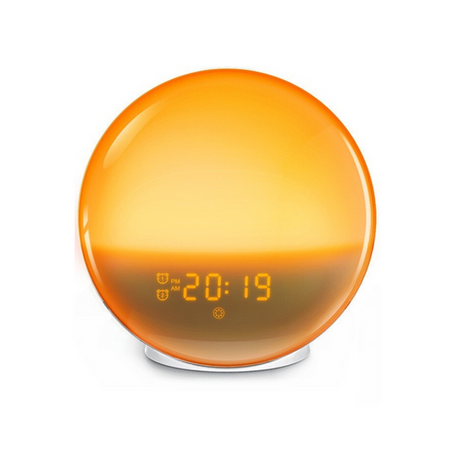 BowLift | SomniaLight Wake-up Light | Sunrise & Sunset Simulation | App Control & Nature Sounds | 17 x 18 x 11 cm