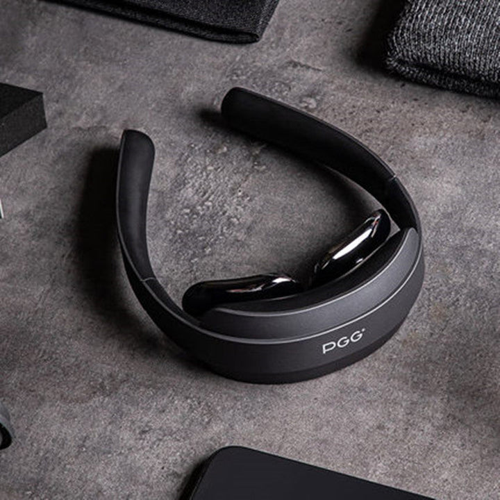 BowLift | Foldable Wireless Smart Neck Massager with Heating Function, 5 Massage Modes and Low-frequency Pulse Technology, for Neck, Muscle, Shoulder & Cervical Pain Relief