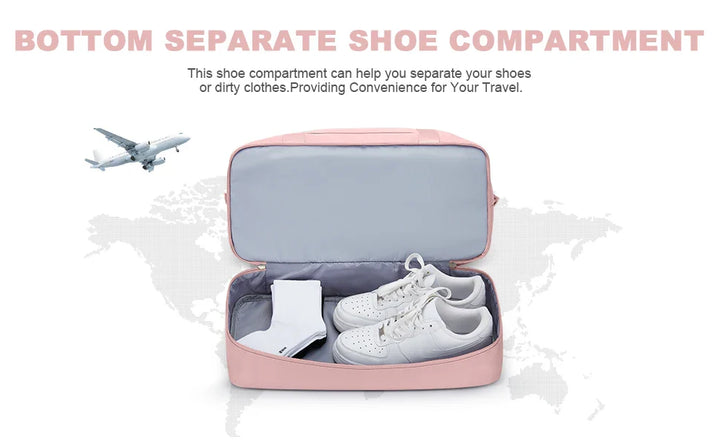 BowLift | Travel Duffel Bag with Shoes Compartment