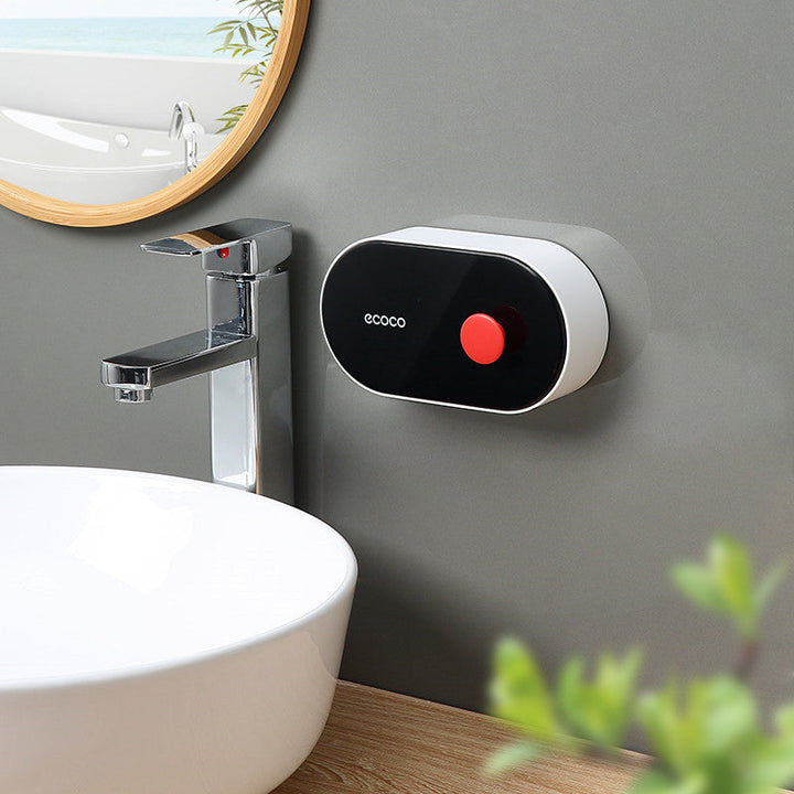BowLift | Hole-free Wall-Mounted Drainage Flip-Top Soap Box