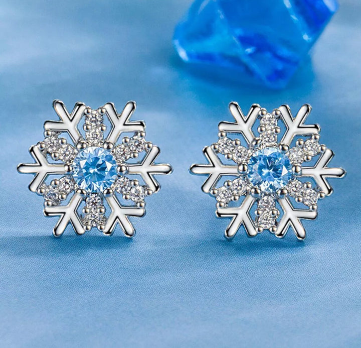 BowLift | Crystal Snowflake Earrings