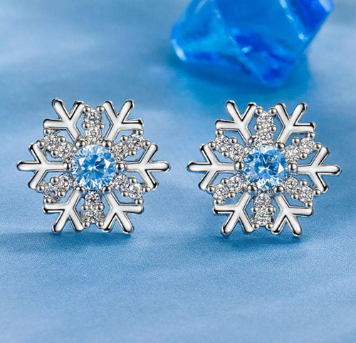 BowLift | Crystal Snowflake Earrings