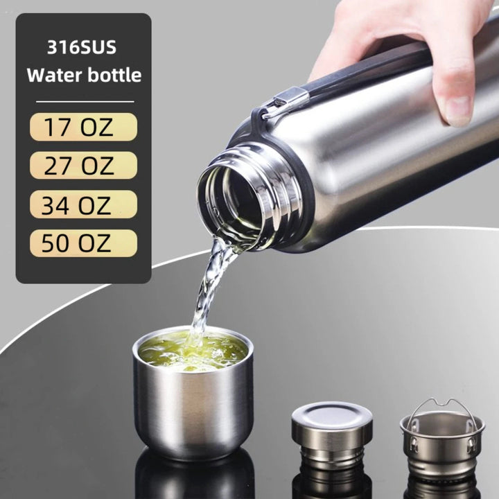 Vacuum-insulated stainless steel bottle | Bowlift