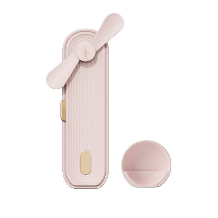 BowLift | Portable Rechargeable Handheld Fan, with Two Wind Speeds & Power Bank