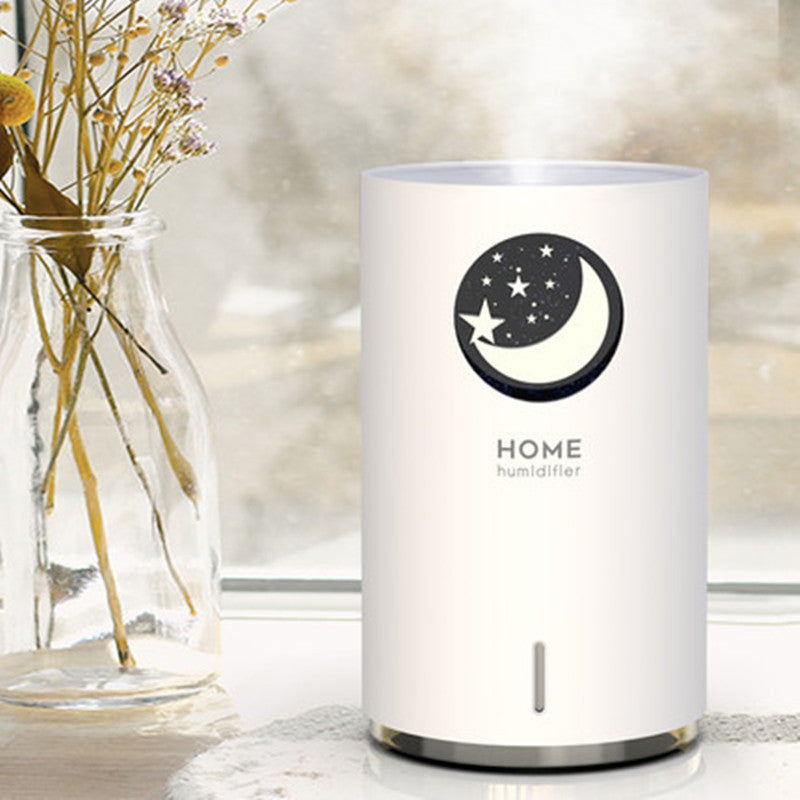 BowLift | Portable Humidifier with Adjustable Mist Mode, Large Capacity Water Tank, 7-Color LED Light and Auto Shut-off Design, for Bedroom, Home, Office