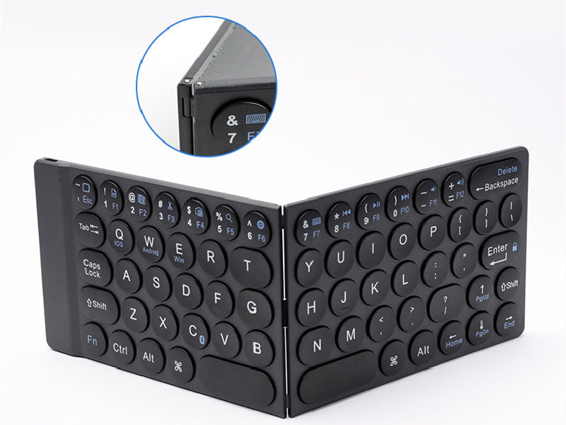 BowLift | Portable Foldable Keyboard, with Ultra-slim & Lightweight Design, for Travel, Home, Office & More