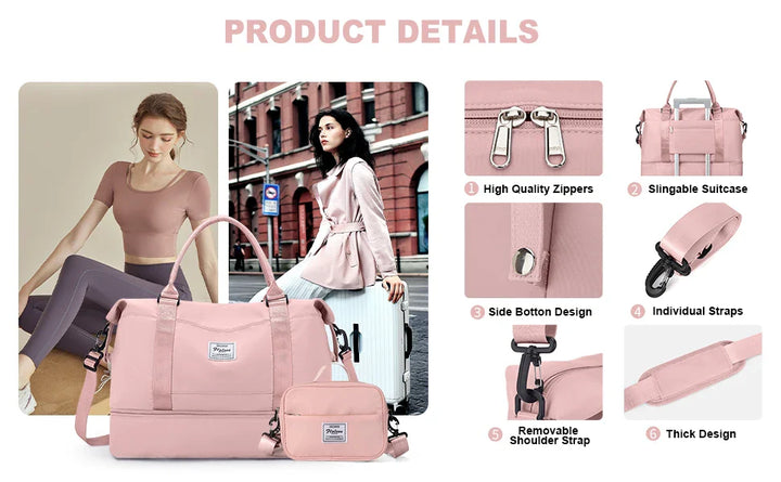 BowLift | Travel Duffel Bag with Shoes Compartment