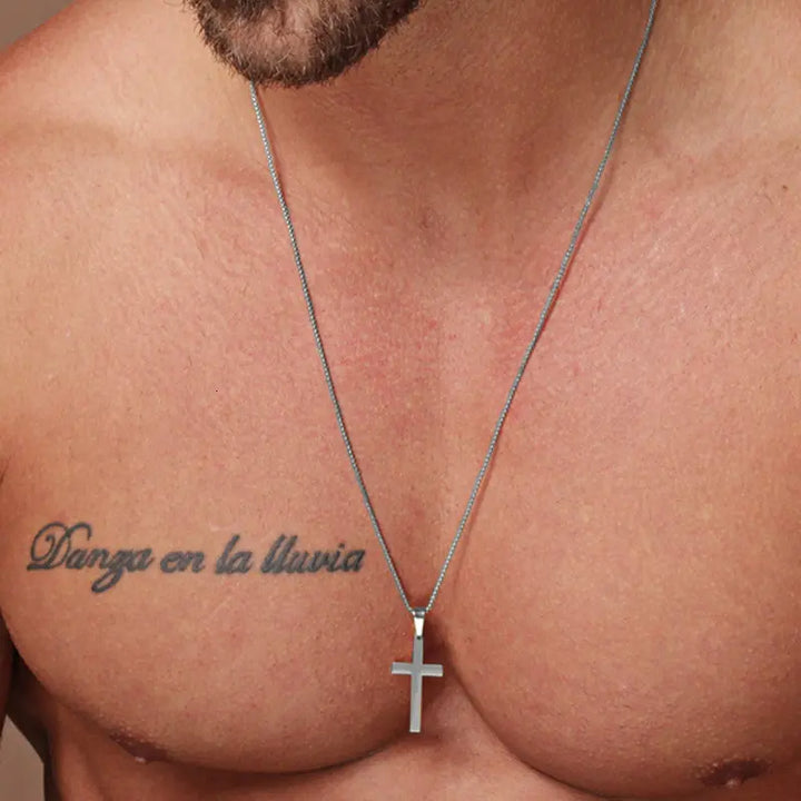 BowLift | Classic Cross Men's Necklace