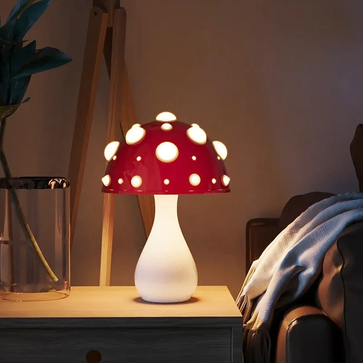 Tricolored Mushroom Warm Light Atmosphere Lamp | Bowlift