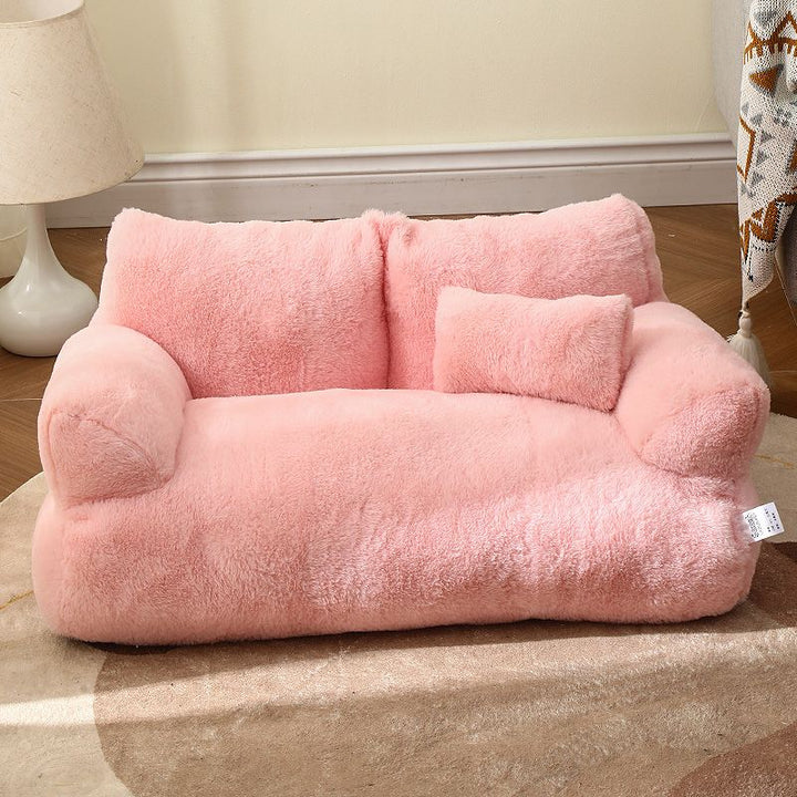 BowLift | Plush Fleece Dog Sofa Bed for Ultimate Comfort – Spacious and Machine Washable Cat Sofa