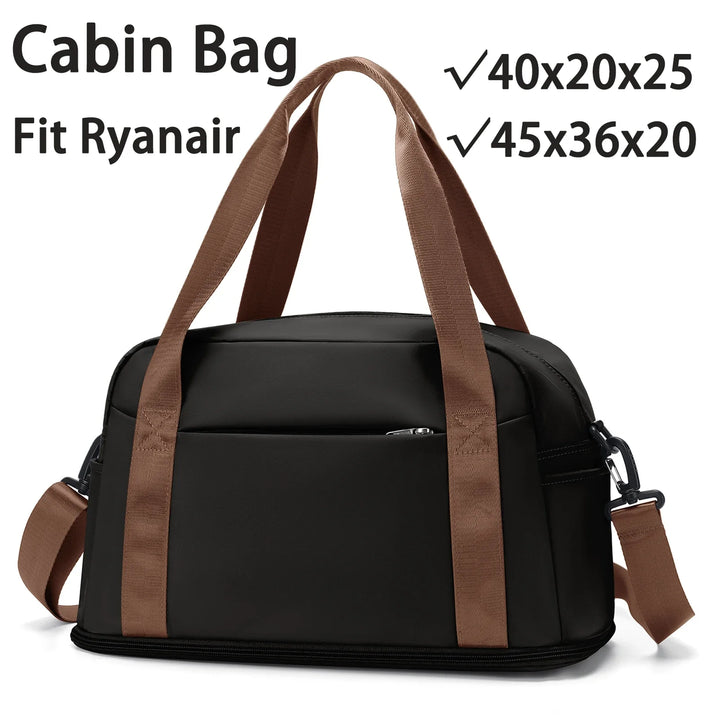 BowLift | Travel bag "Skyvora" | Maximum size for hand luggage | Light & versatile | 40x20x25 cm & 45x36x20 cm