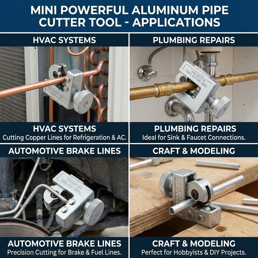 Mini Powerful Aluminum Pipe Cutter Tool | Bowlift