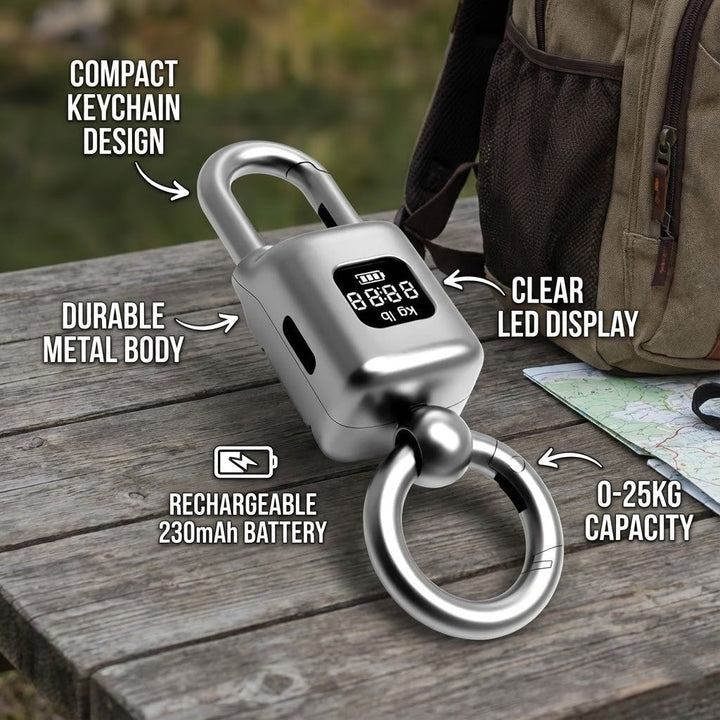 Pocket Size Keychain LCD Scale | Bowlift