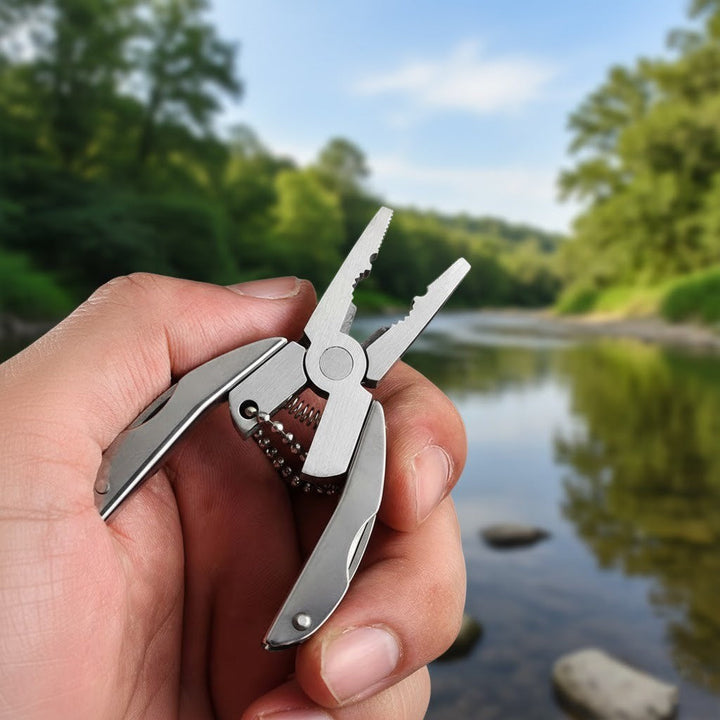 Stainless Edge EDC Multi-Tool Emergency Keychain | Bowlift