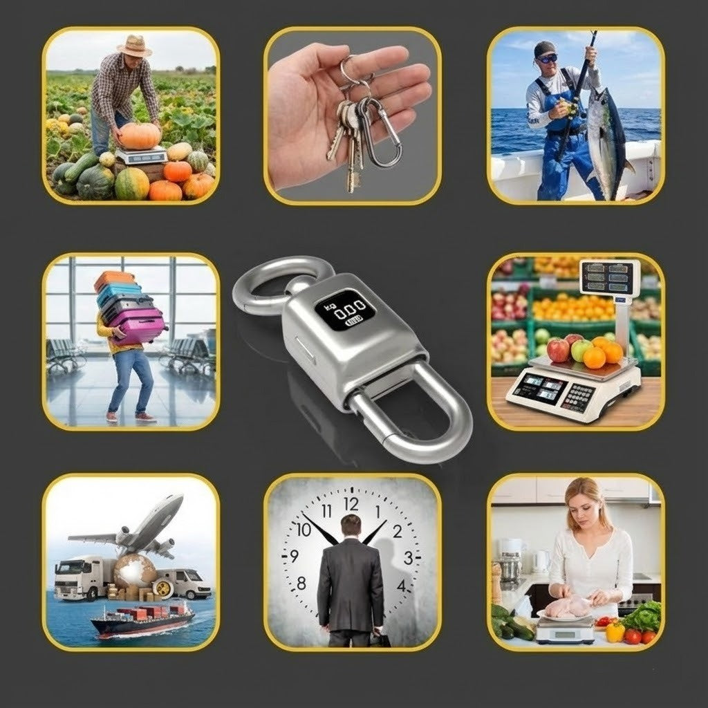 Pocket Size Keychain LCD Scale | Bowlift