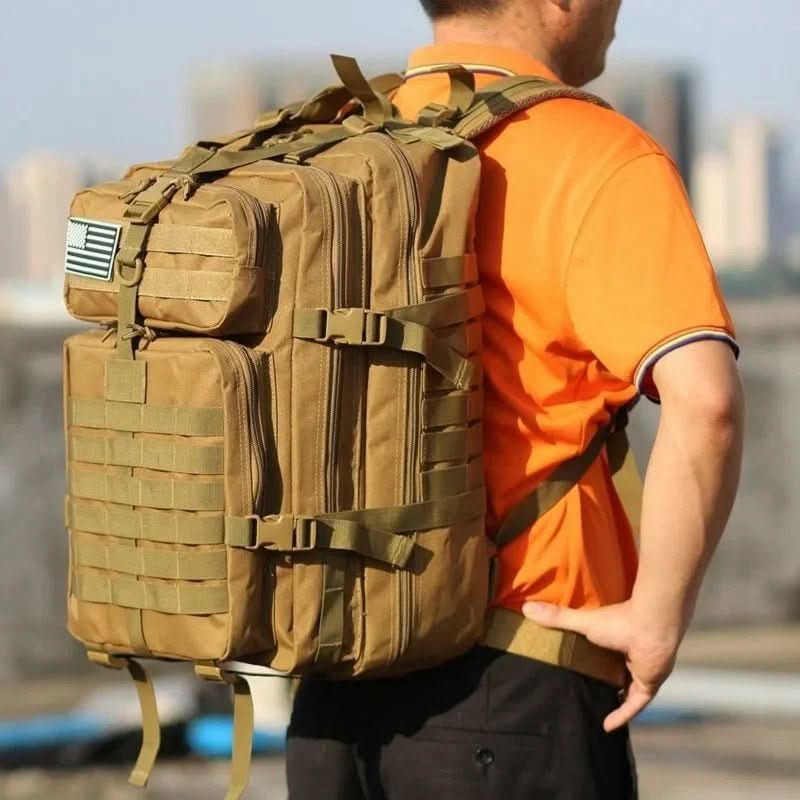 BowLift | Tactical 50 L Backpack with Laptop Compartment & Theft Protection