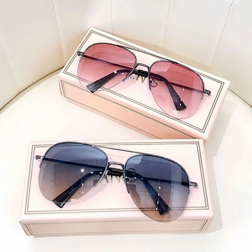 Pilot sunglasses for men with gradient lenses UV400 | Bowlift