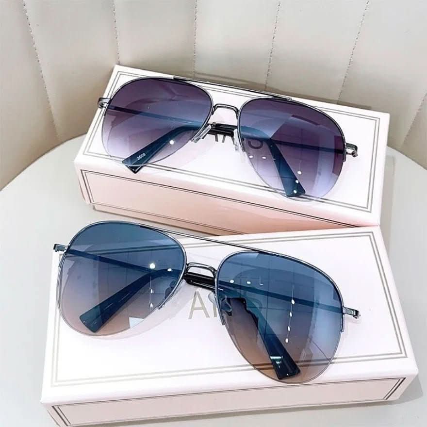 Pilot sunglasses for men with gradient lenses UV400 | Bowlift