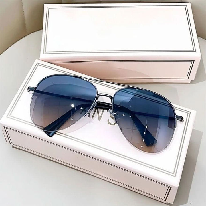 BowLift | Pilot sunglasses for men with gradient and UV400 protection