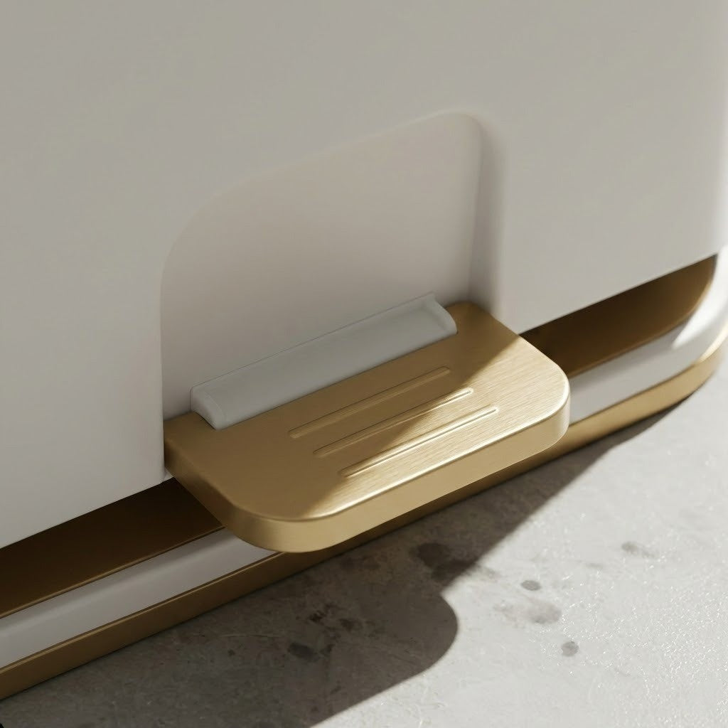 Easy-Clean Elegant Bathroom Trash Can | Bowlift