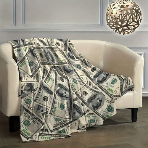 Funny Money Money Soft Sofa Bowliftanket | Bowlift